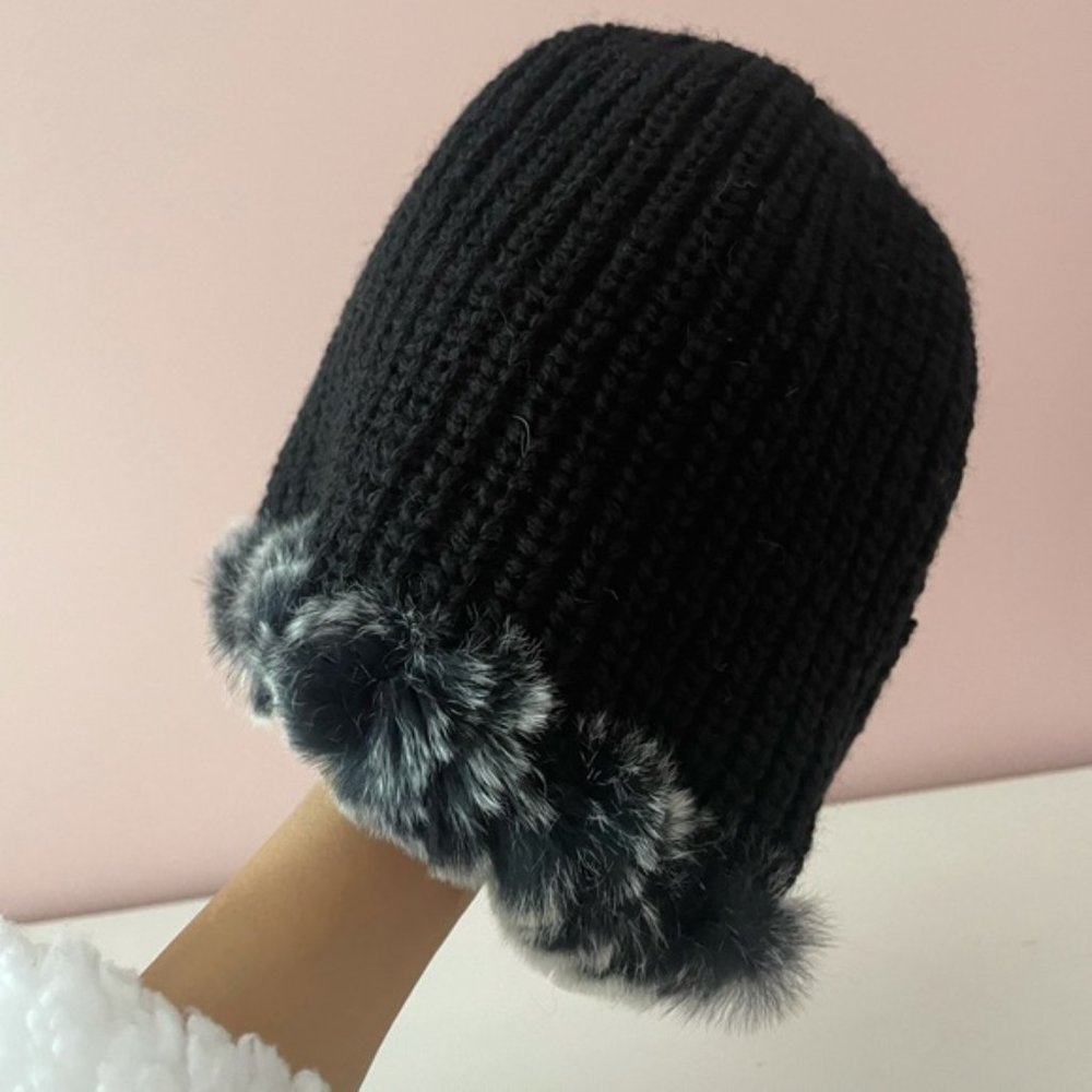 100% Real Rabbit Fur Hat - Picture 5 of 11